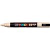 Uni Posca Marcatore a tempera POSCA Uni-Ball punta tonda 1,8-2,5 mm beige M PC5M BG - F09844