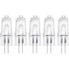 JZLBBC 5PC 220V 20W Lampadina Alogena G4 Lampadine G4 Alogene Cappa Cucina Mini Alogena Dimmerabile Bianco Caldo,10W