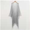 Cardigan Scollo Profondo Donna Unbranded In Maglia Con Nappine Wrap Dorata