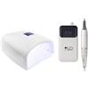 LCI Cosmetics - Kit Pro LCI - Lampada Portatile a Batteria LED + Fresa