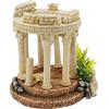 Nobby 28712 Aqua Ornaments - Colonne antiche con Piante, 15,5 x 13,7 x 15 cm