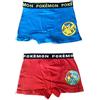 Fashion UK Mutande Boxer Pokemon Slip Bambino Elastico Confezione da 2 (6 anni - 116 cm)