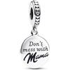 Pandora Mama Gravierbarer Charm-Anhänger 793204C01 Pendente