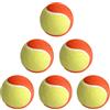 GBKDQQ 6 Palline da Tennis: Palla da Tennis per Principianti, Allenamento per Bambini, Colore Arancione, Giochi Sportivi per Animali Domestici