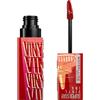 Maybelline New York Superstay Vinyl Ink - Inchiostro per labbra liquido opaco, 200 Salsa, 4.2 ml