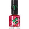 Rimmel London Rimmel Full Volume Collection Super Gel Smalto, 112 Summer Fizz, Smalto, Lunga tenuta, Perlato iridescente per un effetto ultra luminoso, 12 ml