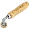 QWORK® Ottone Rullo di Pressione, Rullo Manuale Saldato per Appiattire la Membrana Impermeabile, Cucitura d'Angolo, Telone (6 mm)