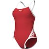 Arena Costume Donna ARENA Icons Super Fly Red white,