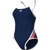 Arena Costume Donna ARENA Icons Super Fly navy red multi,