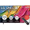 LG ELECTRONICS LG QNED AI 65QNED80A6A TV Serie QNED80 65 4K, 7 Gen8, HDR10, 20W, 3 HDMI con Game Optimizer, Smart TV WebOS 25