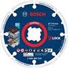 Bosch 1x Disco diamantato per metallo EXPERT Diamond Metal Wheel, X-Lock | per Ghisa, Acciaio inossidabile, Ø 115 mm, Professional Accessorio Smerigliatrice angolare piccola
