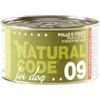 Natural code dog 09 pollo e fegato 90gr