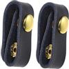 Mikikit Clip di Regolazione Tracolla in Metallo Nero Design Sicuro e Lunghezza Regolabile 2 Pezzi per Accessori Borse Fai da Te e Manici