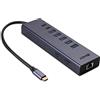 LINDY 43373 DST-Mini Duo, USB C Laptop Mini Docking station 2X 4K HDMI