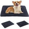 BVAGSS Cuscino per Cane Reversibile, Ultra Morbido Materassino Lavabile per cani, Ortopedico Letto per cani Cuscino Cane Memory Foam Suave y Cálido XH079 (76x50x4cm,Dark Grey)