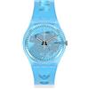 SWATCH Analogico GZ353, blu, striscia