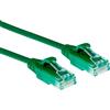 ACT ADVANCED CABLE TECHNOLOGY ACT Verde 0,5 metri LSZH U/UTP CAT6 cavo patch slimline per datacenter con R