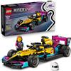 LEGO Speed Champions F1 ACADEMY Race Car Toy - Model Kit w/a Female Formula 1 Dr