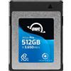 OWC Scheda di memoria OWC CF 4.0 Atlas Pro 512GB - CFexpress Type B - fino a 3650/30