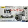 vidoelettronica KIT VIDEOSORVEGLIANZA 8K WIRELESS NVR 8 CANALI 8 TELECAMERE MOTORIZZATE WI-FI