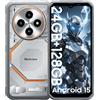 Blackview FORT 2 Rugged Smartphone 24GB+128GB 6,56" Android 15 Telefono NFC 13MP