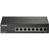 DLINK D-Link DMS-108P/E switch di rete Non gestito 2.5G Ethernet (100/1000/2500) Suppo