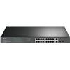 TPLINK TP-Link TL-SG1218MP switch di rete Non gestito Gigabit Ethernet (10/100/1000) Su