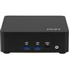 MSI Cubi NUC AI 1UMG i7 155H BB Cubo Nero BGA 2049 1,4 GHz