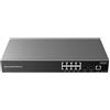 Grandstream GWN7801P - switch L2+ 8 porte PoE 120W + 2 sfp. Utilizzabile con il