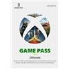 Microsoft Xbox Live Game Pass Ultimate Xbox One