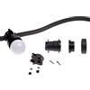 AMARCORDS Portalampade E27 da installazione, colore nero, kit accessori incluso