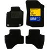 DBS - Tappetini per auto - su misura per C1/107/Aygo (2005-2014) - Tappetini per auto - Moquette Galaxy - 4 pezzi