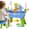 Generico Tavolo Acqua Bambini, Giochi Acqua Bambini 2026 Nuo Con Rubinetto Nuvolas & Gioco Pesca, Tavolo Sensoriale - 43 Pezzi Accessory per Giochi D'acqua per Divertimentos Estivo All'aperto/Al Chiuso