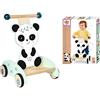 Eichhorn - Cavalcabile Panda, 100003810, + 1 anno, cm 34x40x52, in legno