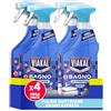 Viakal Express Spray Anticalcare Bagno, Confezione da 4 x 720ml, Fragranza Fiori Eleganti, Tecnologia Anti-Goccia, Elimina Fino Al 100% Di Calcare e Residui di Sapone, Con Segnalibro Viakal