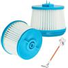 VZU 2 filtri post-motore HEPA compatibili con Genius Invictus X9, X5, X4, X8, X7