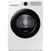 Samsung PRONTA CONSEGNA - Samsung: Asciugatrice Crystal EcoDry a libera installazione DV90DG52A0AHET finitura bianco/nero da 60 cm