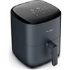 Moulinex Friggitrice ad Aria Capacità 5 Litri 8 Programmi di Cottura Temperatura Max 200 °C colore Nero - Easy Fry - EZ245B20 EASY FRY