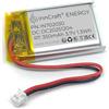 innCraft INNOVATE LIVING Batteria ai polimeri di litio innCraft Energy 350 mAh 3,7 V, 32 x 20 x 7 modello 702030 2P Molex 51021-020 connettore 1,25 mm