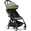 Stokke - Passeggino Yoyo3 Con Set Rivestimento 6+ Olive Telaio - Black
