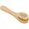 Tbest Spazzola a L, Spazzola per il Viso in Legno, Spazzola per il Corpo, Cepillo+Esfoliante+Caporale, Spazzola per il Viso a Secco per il Viso, Spazzola a Secco Zen Me per il Viso
