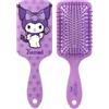 CARTOON Spazzola Capelli Kuromi Sanrio 22 cm Districante Viola con Setole Delicate e Manico Ergonomico