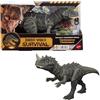 Mattel Jurassic World - Ceratosaurus Ruggito Selvaggio, dinosauro snodabile con mandibola multidirezionale, mossa d'attacco e suoni inclusi, giocattolo per bambini, 4+ anni, JKL77