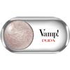 Pupa Vamp! Ombretto Wet&Dry 208 Ballerina Pink Ombretto Altamente Pigmentato con Applicatore 1 gr Polvere Compatta