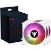 Itek Kit 3x Ventola per case UW12 White - 12cm- ARGB Sync 5V 3pin- 4pin PWM- Senza fili