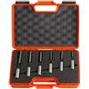 CMT ORANGE TOOLS CMT 102.001.10 Set con 6 Punte Diritte per Mortasare, Grigio