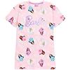 Barbie Bambina Camicia da Notte | Pigiama Manica Corta Kids Pink Doll Unicorn Abbigliamento Merchandising