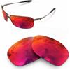 newpolar lenti di ricambio polarizzate newpolar per oakley crosshair 2.0 004044 ruby