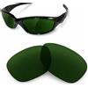 newpolar ricambio lenti polarizzate oakley straight jacket 2007 verde g15