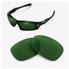 newpolar lenti polarizzate di ricambio newpolar per oakley monster pup verde zaffiro g15